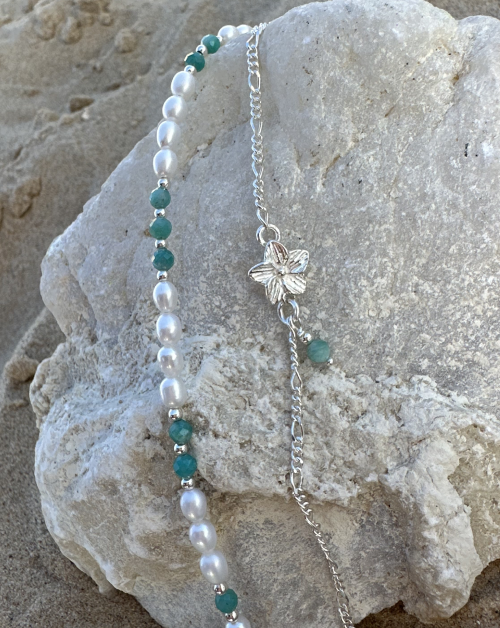 סט צמידי אמזונייט יסמין