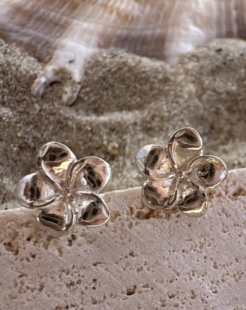 עגיל צמוד פלור בינוני