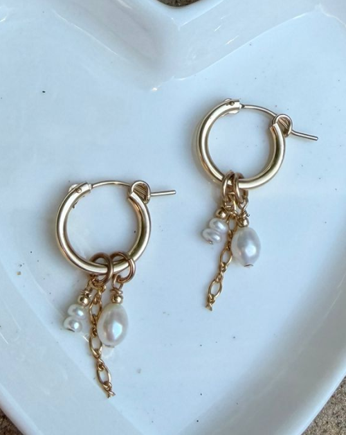 עגילי צ'ארם גולדפילד