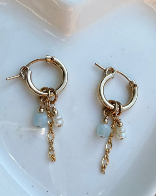 עגילי צ'ארם גולדפילד