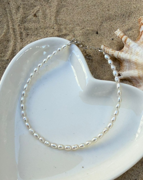 צמיד פנינה עדין