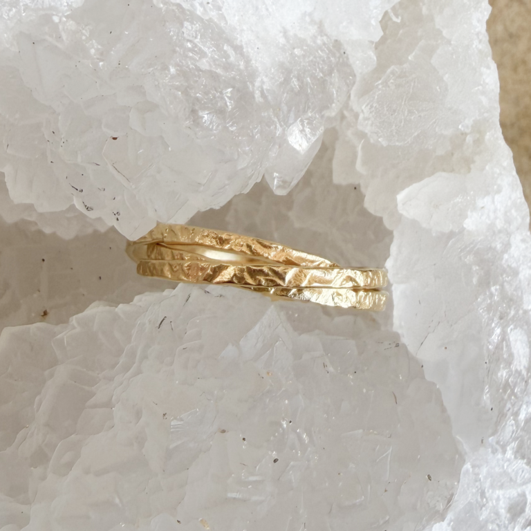 טבעת קאלם ציפוי זהב