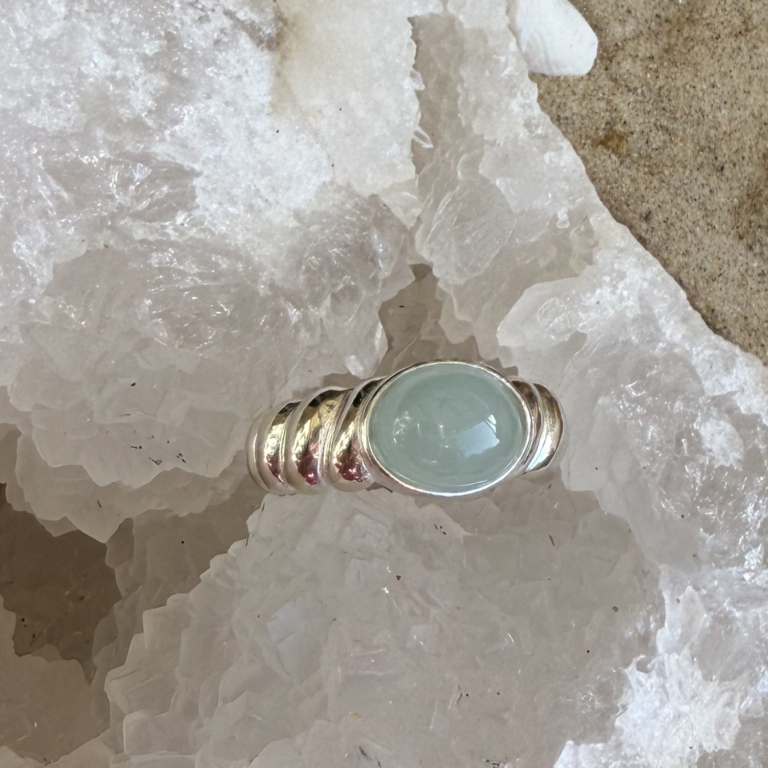 טבעת נויה – אקווה מרין ירוק